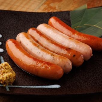 ソーセージ盛り合わせ