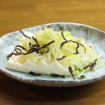 白ねぎ塩こんぶ