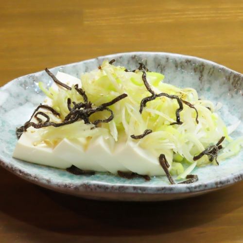 白ねぎ塩こんぶ