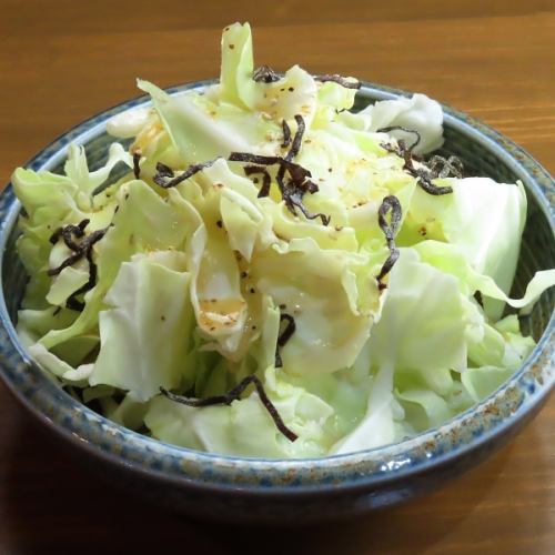 塩キャベツ盛