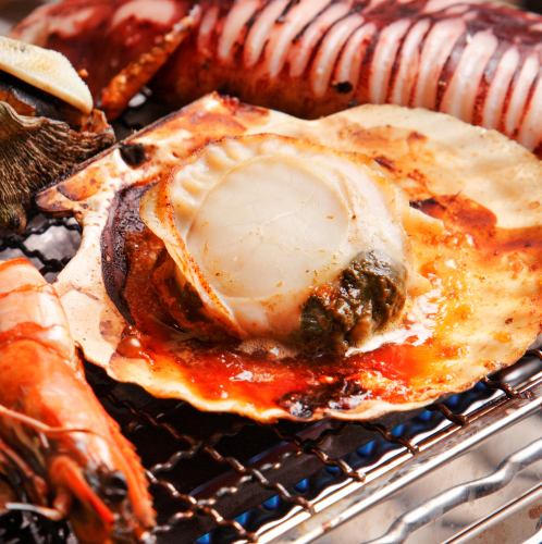 活帆立の殻焼(1個)