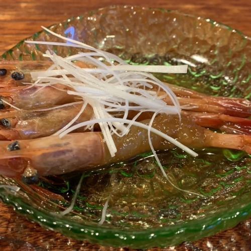 甘エビ紹興酒漬け