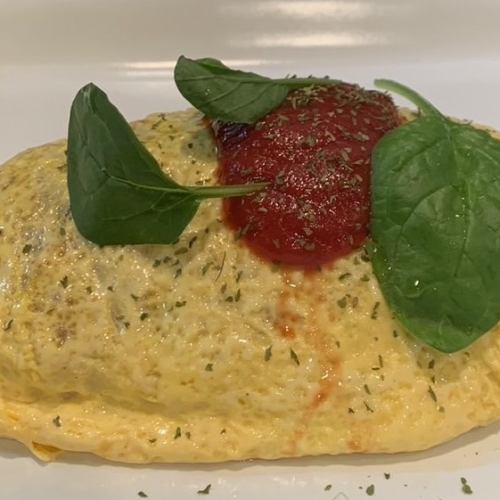 昔ながらのオムライス