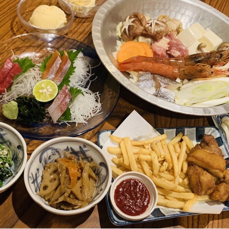 広々とした掘りごたつ席をご用意しております！