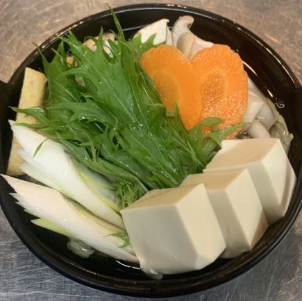 《各種宴会に◎》2時間飲み放題『寄せ鍋コース』◆4500円(税込)