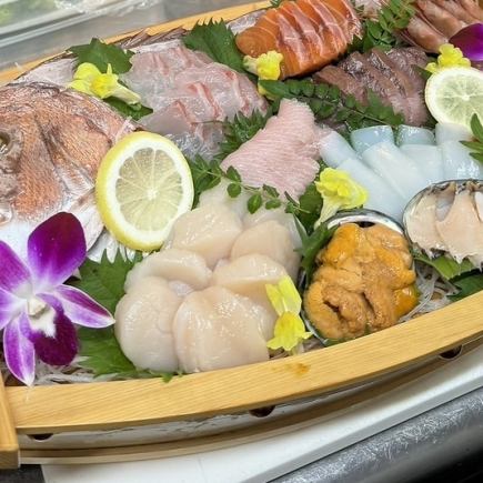 [2-hour all-you-can-drink included] ★Japanese course★ 6 dishes in total, including a luxurious sashimi platter, fried chicken, and dessert