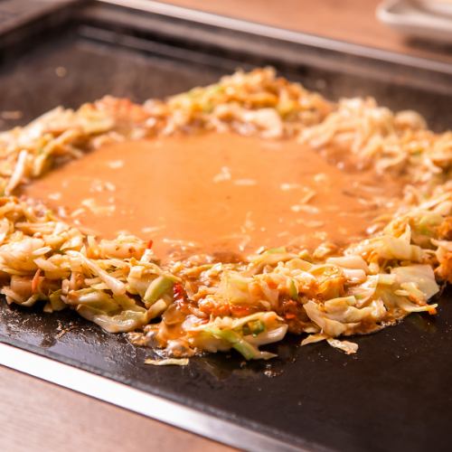 Carefully selected popular Monjayaki menu items