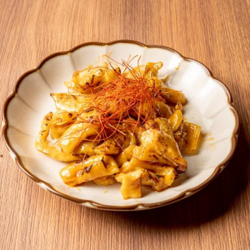 鶏皮たれ焼き