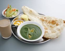 ほうれん草チキンカレーセット