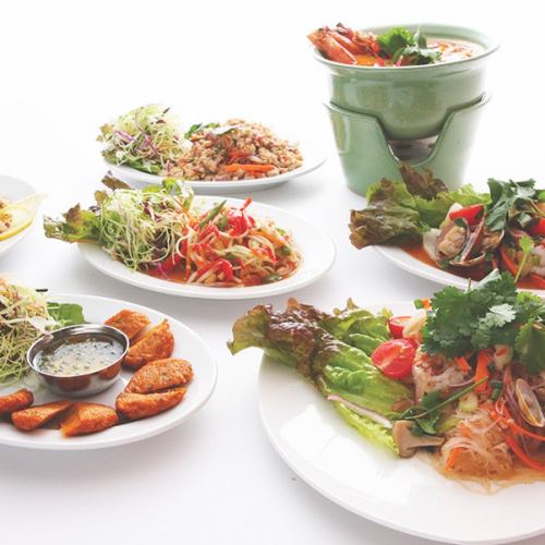 All 9 dishes including 120 minutes all-you-can-drink and 3 kinds of all-you-can-eat [Thai course]