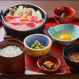 【米沢牛膳】極上の味わいの/米沢牛すき焼き小鍋(100g)で至福のひとときを!全6品7,150円(税込)