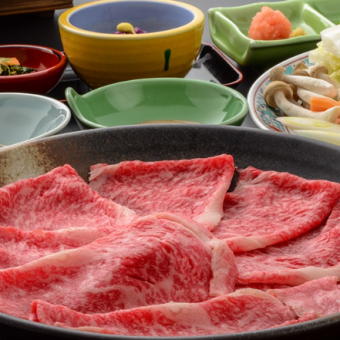 【要予約】お肉本来の甘みをさっぱりと味わえる♪米沢牛しゃぶしゃぶ(130g)コース/8,800円(税込)