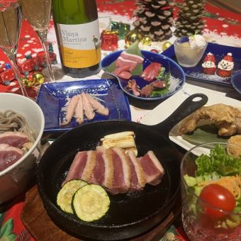 [12월 25일까지] 가와치 오리 스테이크 크리스마스 코스