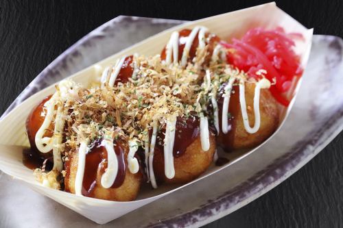 Crispy takoyaki