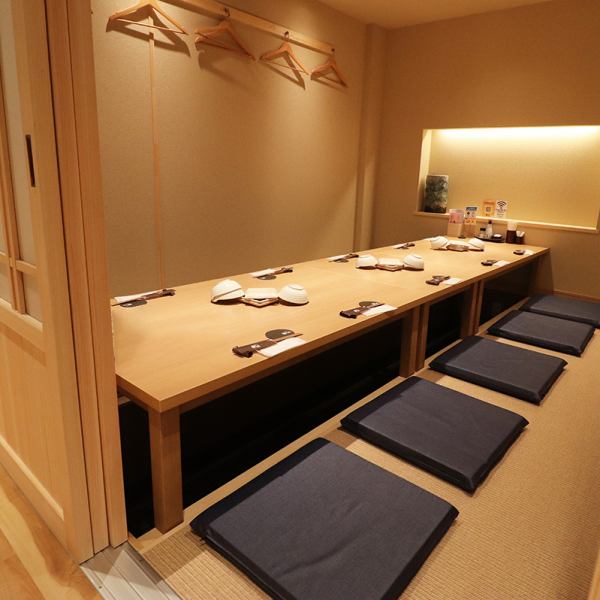 [Partitioned private rooms available] Recommended for various parties such as company banquets! We have a variety of partitioned private rooms available, both large and small, so families can relax and enjoy themselves.Perfect for banquets! Please use it for various occasions such as company banquets and class reunions.Private rentals are also available.Please come to Tsukiakari Fukushima Ekimae for your welcome party or other banquet!