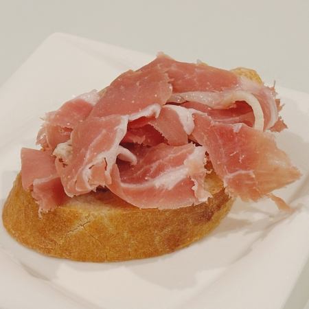 Prosciutto bruschetta 1piece