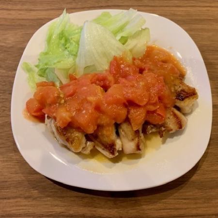 赤のチキンステーキ弁当 (+ライス付）