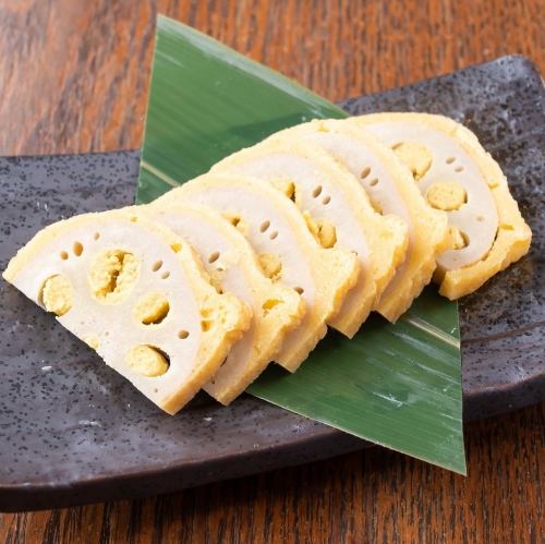 <Kumamoto> Karashi Renkon (mustard lotus root)