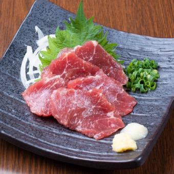 lean horse sashimi