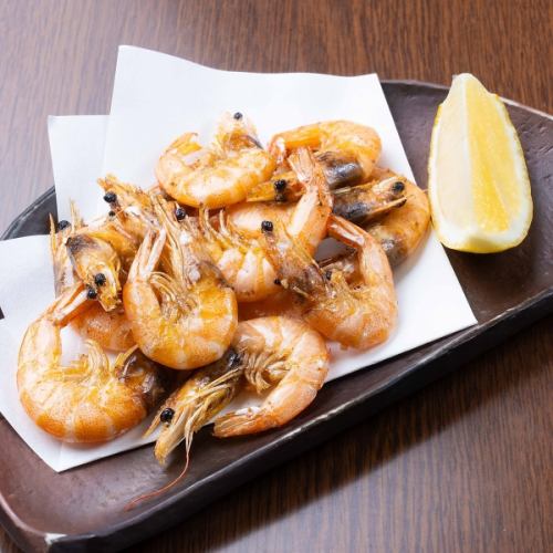 <Kumamoto> Deep-fried Kumamoto Prefecture-produced Shiba shrimp