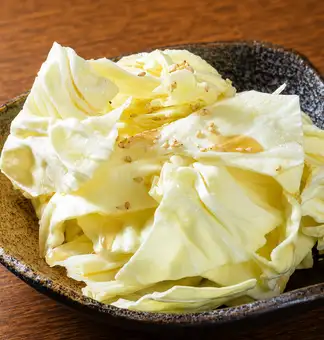 中洲屋台のバリバリきゃべつ