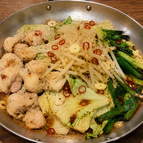 【夏季限定】焼きもつ鍋