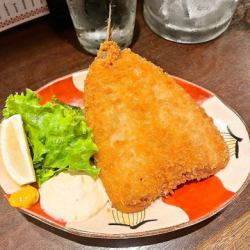 大アジフライ