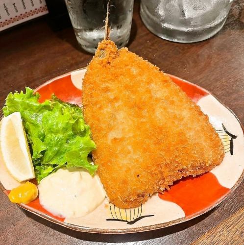 大アジフライ