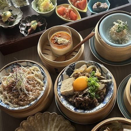 【季節のせいろ蒸し◆お肉コース】セレクトディナーコース