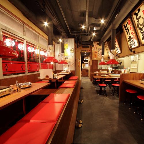 店内総席74名まで◎席種も様々ご用意しております★