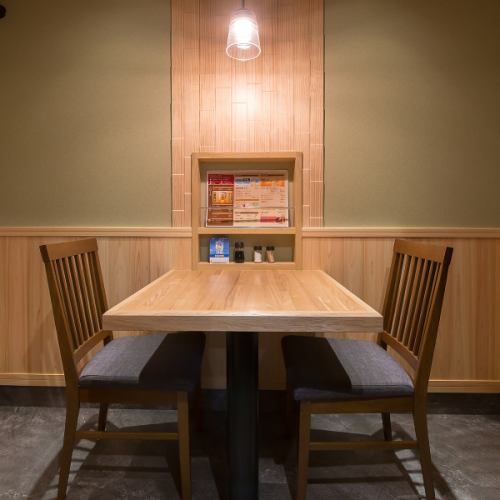 デートに最適な個室も◎