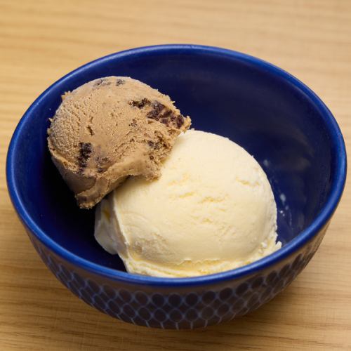 バニラアイス