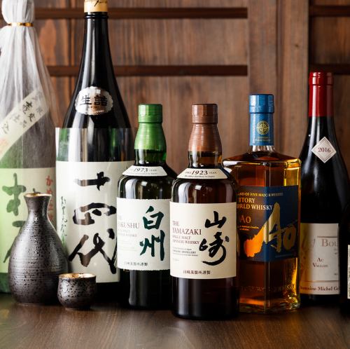 【ジャパニーズウイスキーが充実】