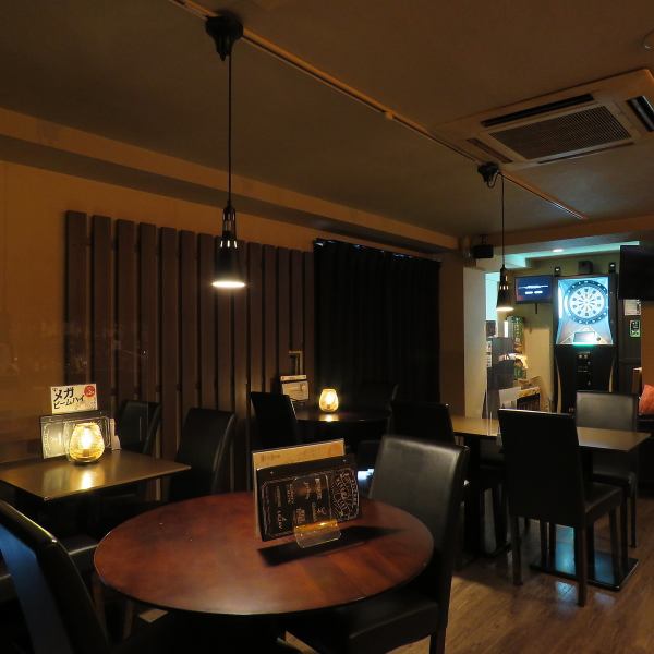 It's okay to have a drink in a calm atmosphere ◎ It's OK to have a darts tournament with your friends! We also have monitors so those who watch sports together are welcome! We are always looking forward to seeing you ★