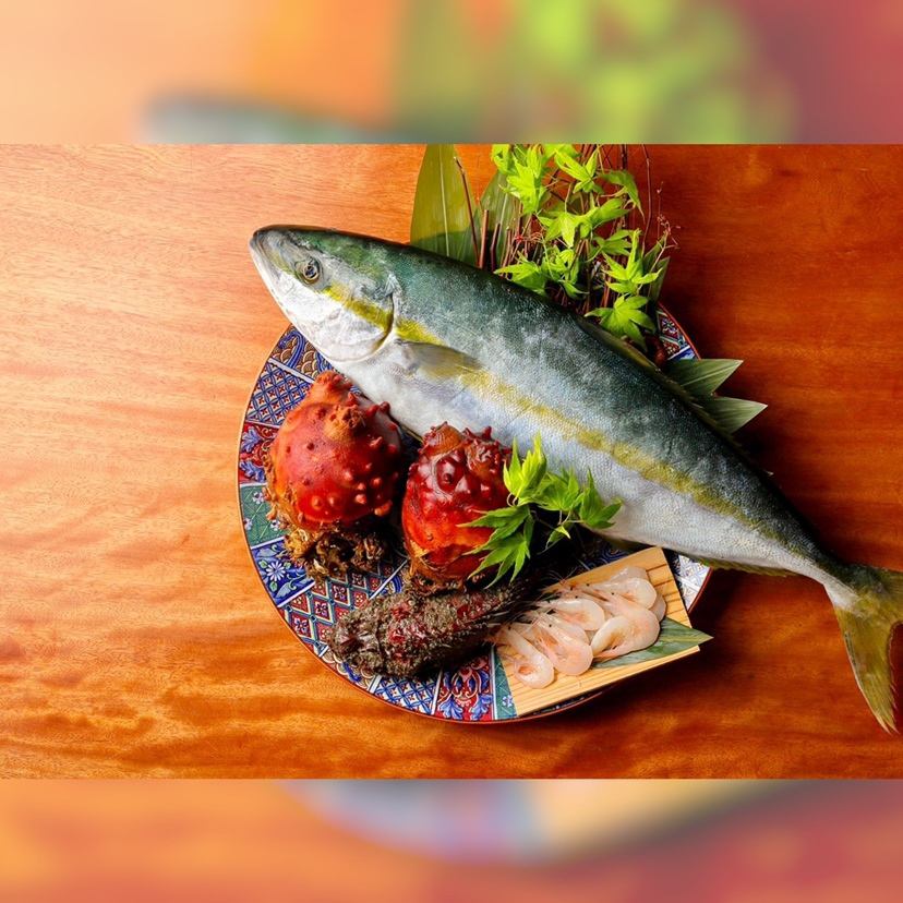 職人の目利きで厳選【旬の食材を使用したお料理】
