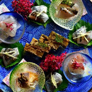 【お手軽コース】2.5H 飲み放題＋お創り、金目鯛の煮付け等　全7品