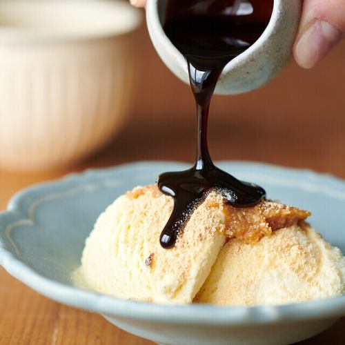 黒蜜きな粉アイス