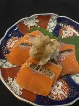 王様サーモン 炙りおろしポン酢