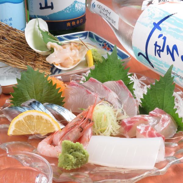 瀬戸内の鮮魚をつかったおすすめ料理が豊富