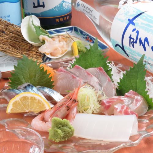 瀬戸内の鮮魚をつかったおすすめ料理が豊富