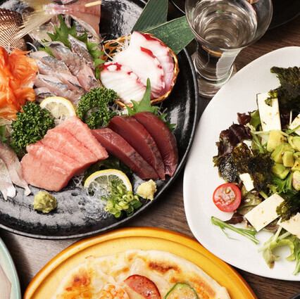 新鮮な魚をご用意しております。