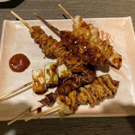 串焼盛り合わせ（6本）