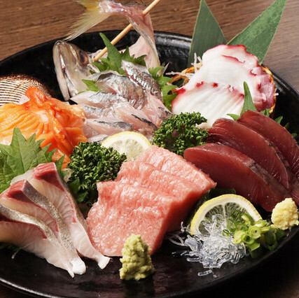 刺身盛り合わせ