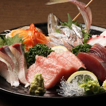 新鮮な旬魚を堪能できます。
