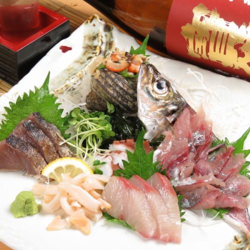 Assorted sashimi 980 yen ~