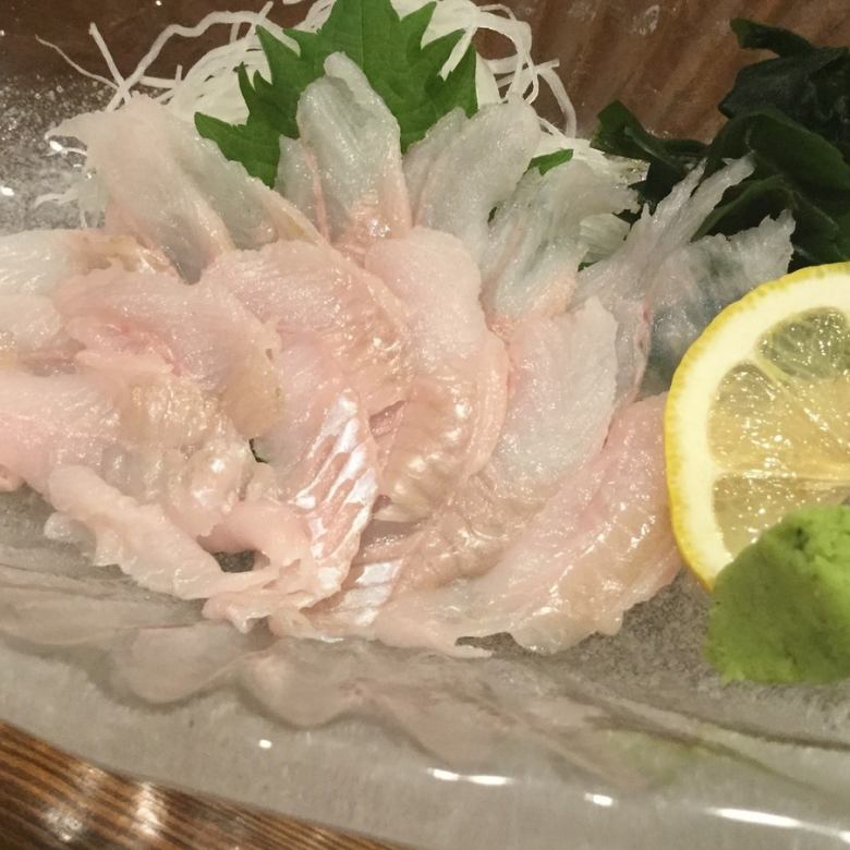 [Hiroshima Specialty] Conger eel sashimi