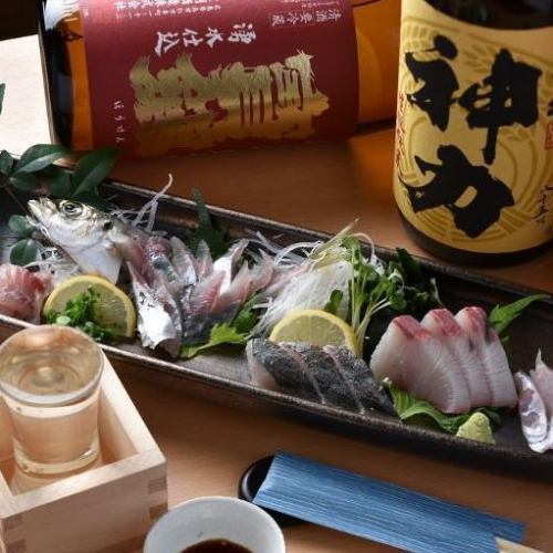 Assorted sashimi from 980 yen