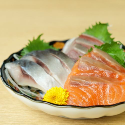 刺身３種盛り合わせ