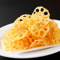 レンコンチップス