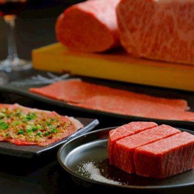 事前予約限定【Specialスペシャルコース】シャトーブリアン・ザブトン焼きすき付き全12品10000円